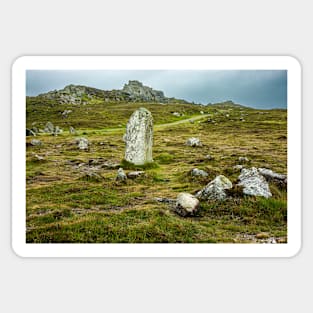 An  Ancient Standing Stone in Ireland Sticker